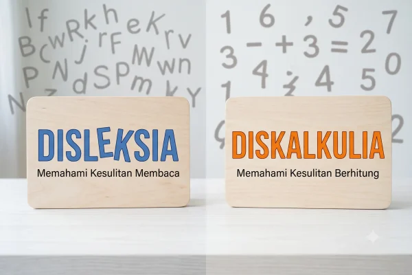 disleksia vs diskalkulia